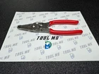 Snap-on Tools Usa New Red Soft Grip 9" Wire Stripper / Cutter Crimper PWCS9ACF. Price: $109.95.