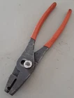 Snap-on Tools Slip Joint Hose Clamp Pliers Red Grip HCP48BP Usa Read Descript Used. Price: $23.83.
