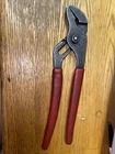 Snap-on Tools Red 9" Adjustable Joint Interlocking Channel Pliers 91ACP F2B8 Used. Price: $45.00.