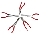 Mac Tools 5PCS 3XLONG Reach Pliers, 1XANGLED Combination 1XWIRE Cutter Used. Price: $206.89.