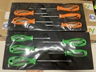 Matco Tools Brand New Screwdriver Sets! Green & Orange Set!. Price: $149.00.