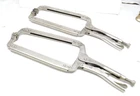 Qty 2 - Eastwood Locking Clamp With Swivel Pads 18" Used. Price: $28.99.