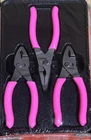 Snap-on PL344BCFP Pink Slip Joint Pliers Set Unused New. Price: $285.00.