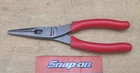 New Snap 196ACF- 8" Long Soft Grip Talon Needle Nose Pliers With Cutter.. Price: $52.00.