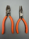 Lot Of Cornwell Pliers CPL-1290 & CPL-1285 Orange Handle Used. Price: $20.00.