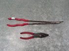 Mac Tools P162BN Python Long Reach Bent Needle Nose Pliers 16" Usa & Snap Used. Price: $48.00.