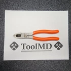 Snap-on Tools Usa New 7" Orange Soft Grip Heavy-duty Combination Pliers 57CF. Price: $99.95.