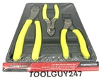 Snap On Plwirekit Hv 3PC Hi Viz Soft Grip Service Pliers Set New Usa Tools. Price: $249.95.