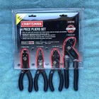 Sears Craftsman Piece Pliers Set Long Nose Slip Joint Cutter 45744 Usa Read New. Price: $64.99.
