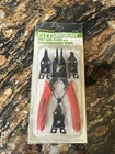 Pittsburgh Snap Ring Pliers 3/8" - 2" Int/ext & 45/90 Deg Interchangeable Heads New. Price: $12.00.