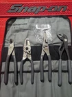 Snap On Brand New 4PC Pliers/cutters/wire Strippers #PL4TGKB1DT Dark Titanium. Price: $319.00.