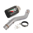 For Ninja ZX6R 2024-2026 Carbon Exhaust Mid Link Pipe Slip Kawasaki Muffler New. Price: $139.99.