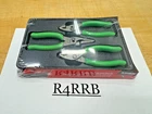 Snap-on Tools Usa New 3PC Green Soft Grip Mini Slip Joint Pliers Set PL344BCFG. Price: $169.94.