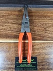 New Snap On LN47ACF 9" Needle Nose/slip-joint Orange Soft Grip Pliers. Price: $116.02.