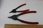 Mac Tools Internal/external Snap Ring Pliers TP34 & TP12 Used. Price: $25.00.