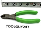 Snap Tools Usa 85ACF 5" Green Soft Grip Diagonal Cutter New+. Price: $85.46.