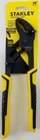 Stanley Groove Joint Pliers 84-024 10-INCH 3-ZONE Bi-material Grips Black Oxide New. Price: $24.99.