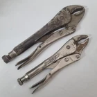 Set 2 Vise Grip Peterson Dewitt No. 10CR 7WR Locking Pliers Made Usa Vtg Used. Price: $19.90.