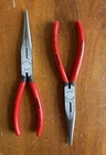2 Knipex 8" Pair Of Needle Nose Pliers - Made In Germany Used. Price: $49.00.