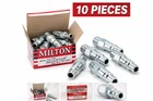 Milton 761-1 1/4" Mnpt V Style Air Plug Fittings 10 Pack High Flow Pro New. Price: $14.40.