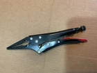 Proto 289LNXL Long Nose 7" Locking Pliers Made Spain Open. Price: $17.95.