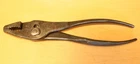 Vintage 1940'S Utica 511-8 Slip Joint Pliers W/wire Cutter, Good Working Cond. Used. Price: $12.00.