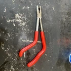 Snap-on Tools Usa Red 10 Pistol Grip Needle Nose Pliers 612AEP Used. Price: $99.00.