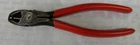 Snap-on 7-1/4" Long Red Vinyl Grips Hose Clamp Cutting Pliers #A174CP Used. Price: $29.99.