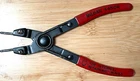 Milbar 4450R External Retaining Ring Pliers 7'' Replaceable Tips Used. Price: $9.71.