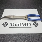Snap-on Tools Usa New Power Blue 11" Long-neck 35 Bent Needle Nose Pliers 411CF. Price: $134.95.