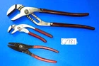 Snap-on & Blue-point Tools 3 Pc Pipe Wrench, Hose Clamp, Adjustable Joint Pliers Used. Price: $120.00.