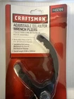 Craftsman 949284 Red Handle Jumbo 13.5" Oil Filter Pliers New. Price: $45.00.