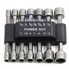 Panovos 14PCS Power Nuts Driver Drill Bit Tools Set Metric Socket Wrench Scre... New. Price: $13.05.