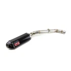 For Honda CBR600RR F5 2005-2024 Exhaust System Kit Mid Link Pipe Carbon Muffler New. Price: $260.00.