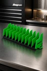 Snap Tools 10" Pliers Holder Organizer Green Non-slip Rubber Base Us KAPL10GN New. Price: $39.95.