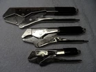 Vintage Craftsman Set Locking Pliers Vise Grip 45601 45603 45607 Usa Used. Price: $79.95.