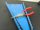 #BM442 Snap-on Tools 95ACF Red 6IN Soft Grip Needle Nose Pliers Usa Used. Price: $35.95.