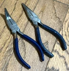 Craftsman Tools Blue Pliers Bent Curved Needle Nose Side Wire Cutter Set Lot Used. Price: $75.00.