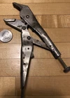 1980 Craftsman Usa 45551 6" Adjustable Locking Vise Grip Pliers Serrated Jaw Used. Price: $24.00.