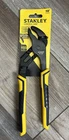 10" Adjustible Groove Joint Curved Jaw Pliers Bi Material Handles Stanley 84-024 New. Price: $15.99.