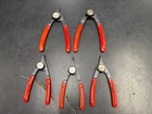 Snap-on Prh 406 Convertible Retaining Ring Pliers 5PC Used. Price: $100.00.