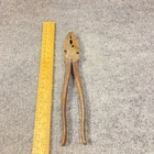 Vintage Kraeuter Pliers Button's Pattern 10" #1480-10 Usa Used. Price: $12.00.