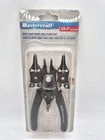Mastercraft 3/8-2" Easy-shift Snap Ring Pliers Set New Canadian Tire BX6G. Price: $10.40.
