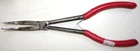Mac Tools 90 Bent Tip Long Needle Nose Pliers Spring Loaded Handle Used. Price: $20.00.