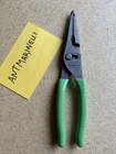 Snap-on LN47ACF 9 Talon Grip Slip Joint Needle-nose Pliers Green Used. Price: $63.00.