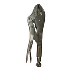 Stanley Tools 10" Locking Pliers Curved Jaw 85-761 Open. Price: $17.98.