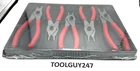 Snap On Tools Usa Red 5PC Quick Release Ring Pliers Set SRPCR105 New +. Price: $260.95.
