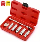 Casoman 3/8" Drive Spark Plug Socket Set 8-PIECE Extension Bar U-joint Gapper New. Price: $17.99.