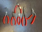 Snap Diagonal Cutters/ Angle Jaw/ Duck Bill/ Minature Pliers CUTTERS-6 Total Used. Price: $120.00.