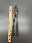(s) Vintage Utica Tools 1000-10 10.5" Fence Linesman Wire Cutting Pliers Usa Used. Price: $42.00.